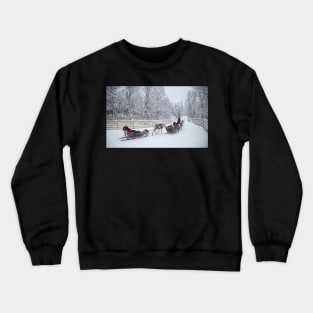 Sleigh Ride at Christmas Crewneck Sweatshirt